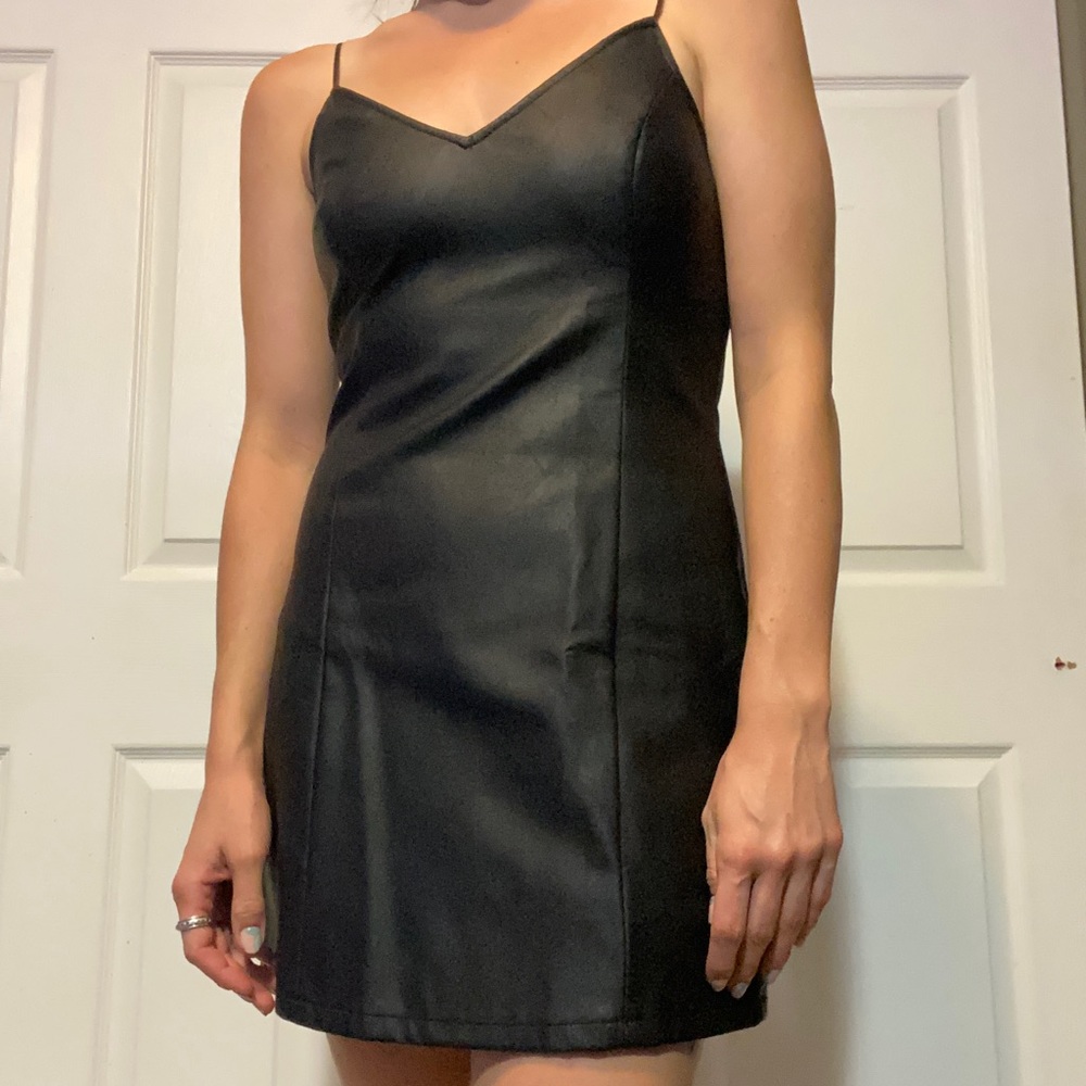Abercrombie & Fitch Leather Dress